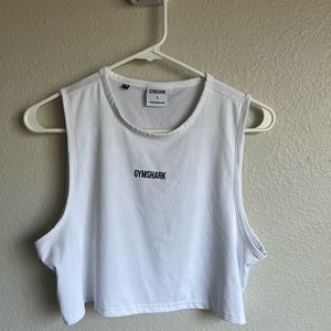 Gymshark Women's White Tank Top